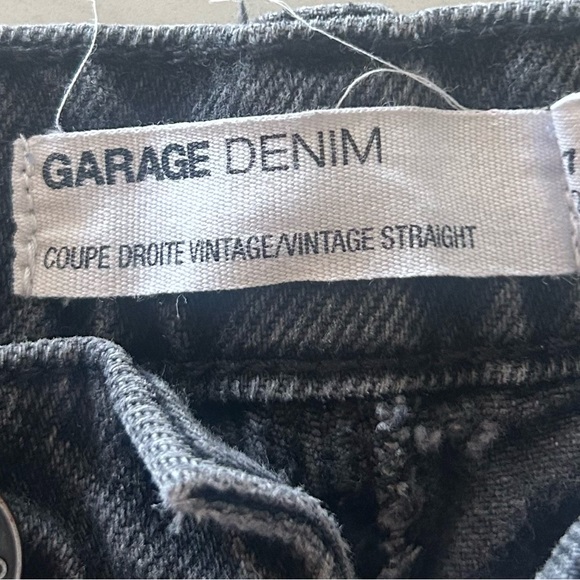Grey garage jeans size 7 - Picture 2 of 2